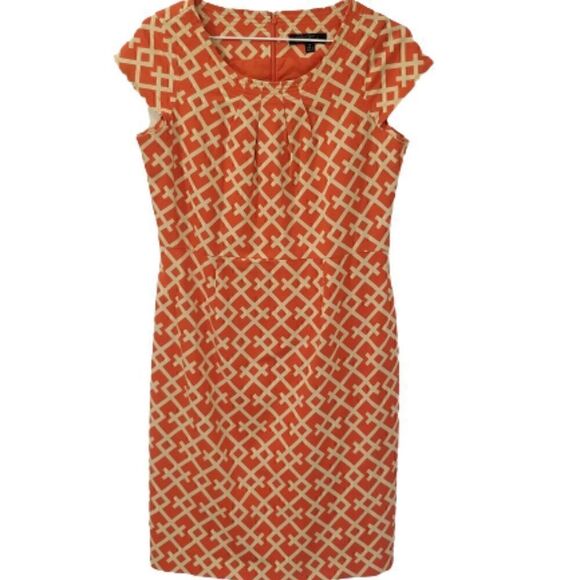 Eden Court Preppy Mod Printed Sheath Dress - Picture 2 of 12